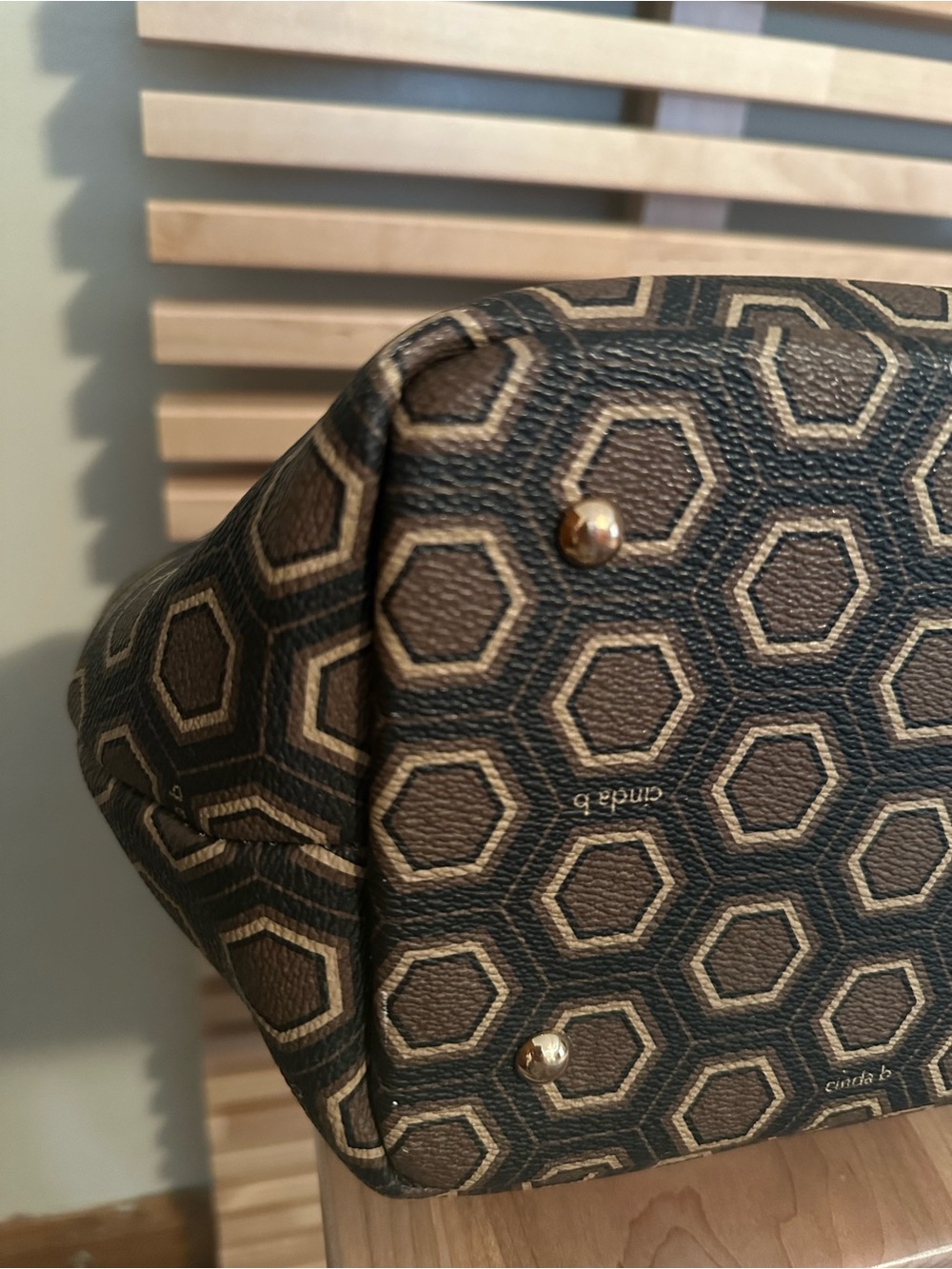 Large Cinda B Tote - Picture 5 of 5